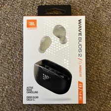 Image of JBL Wave Buds 2 Wireless Earbuds Bluetooth ANC IP54 water-resistant 40Hr Play