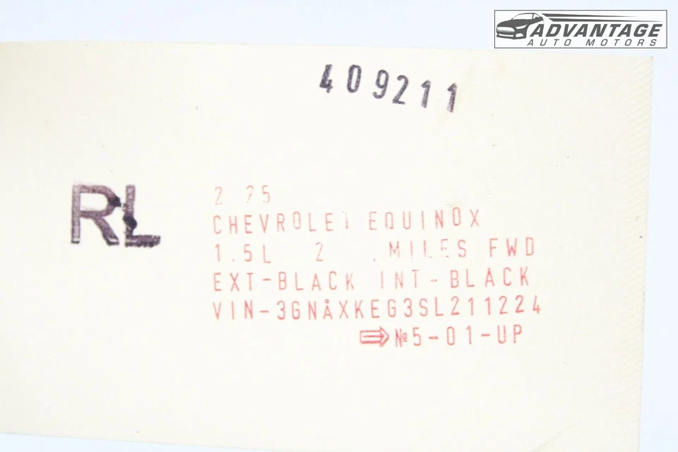 2025 CHEVROLET EQUINOX REAR LEFT SIDE UPPER ROOF GRAB GRIP HANDLE W/ HOOK OEM - Imagem 4 de 4