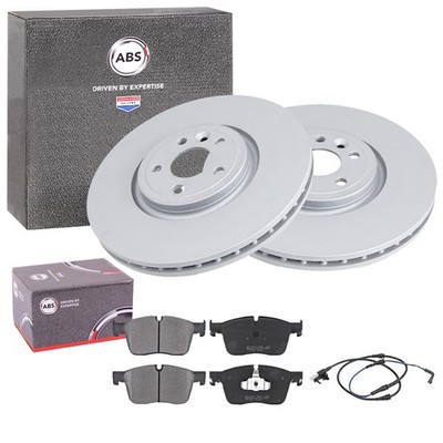 ABS BREMSSCHEIBEN 350mm + BELÄGE VORNE passend für JAGUAR XF II 2 [X260]