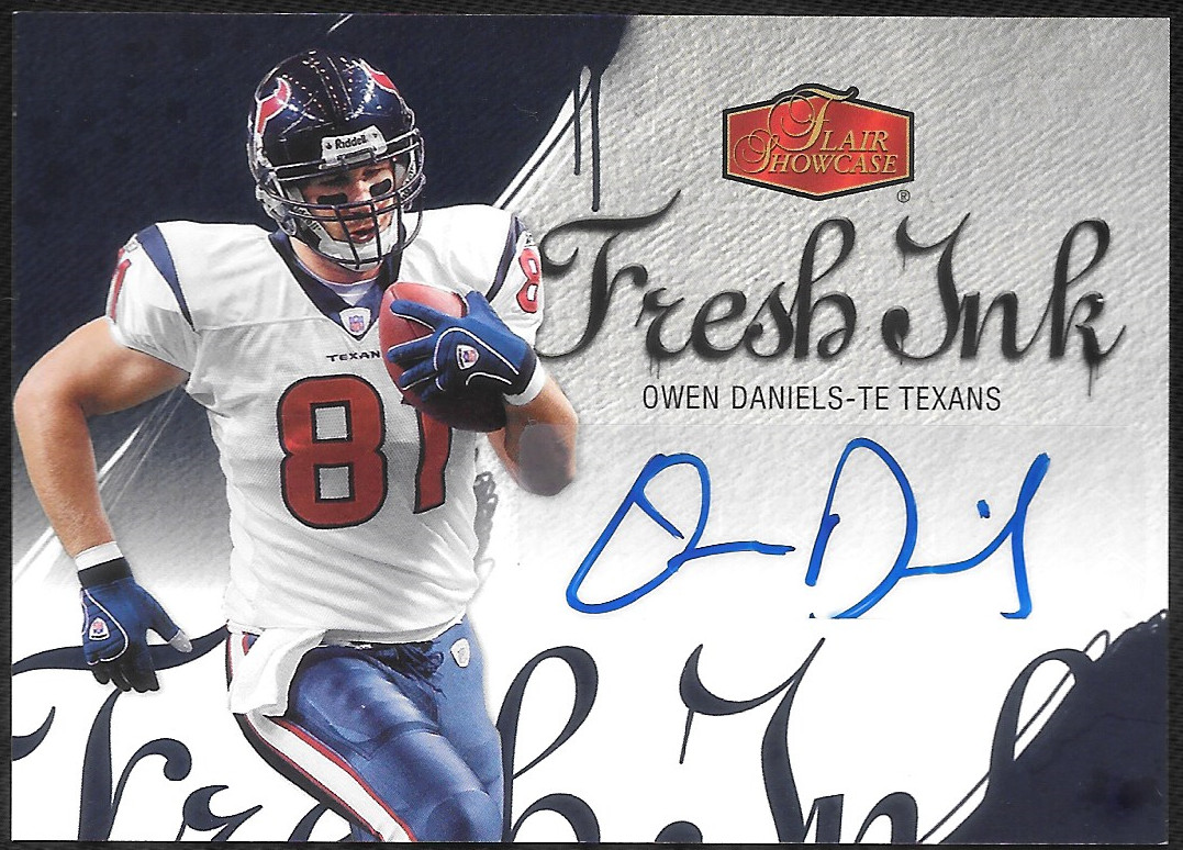 Owen Daniels Flair Showcase Fresh Ink #FIOD Base