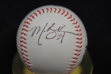 MATT BELISLE Signed Colorado Rockies Spring Training Baseball PSA/DNA