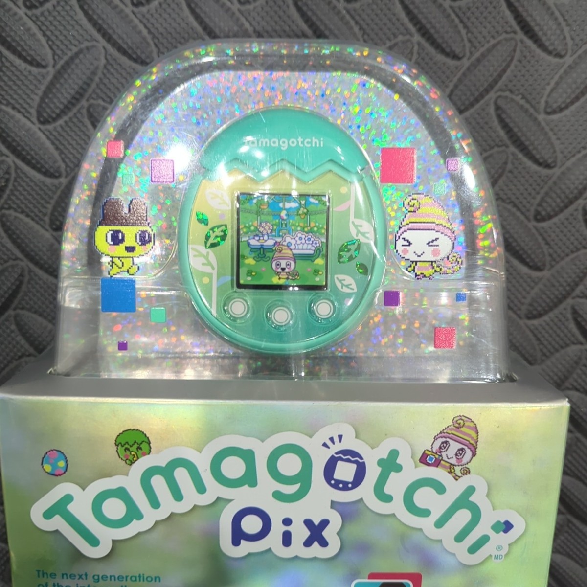 Tamagotchi Pix - Nature Green Still Sealed Brand New Minor Tear To