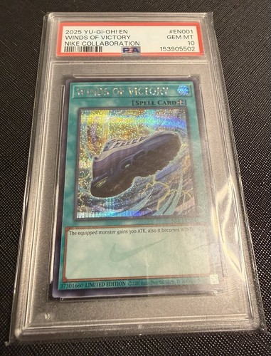 Winds Of Victory NKC1-EN001 YuGiOh Nike Collaboration card