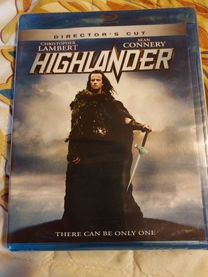 Highlander Blu-ray Disc, 2010. Sean Connery, Christopher Lambert. New and Sealed