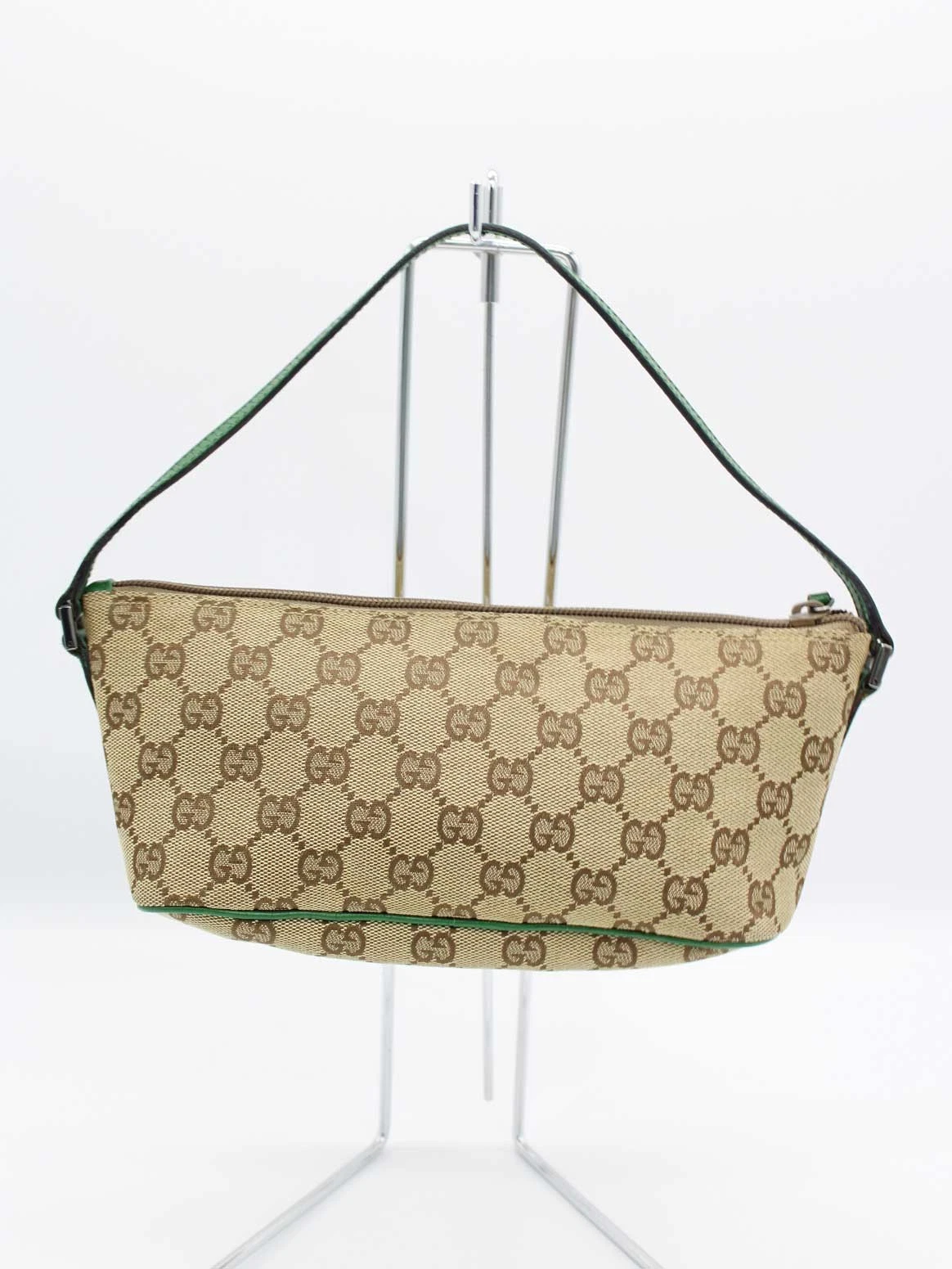 Pochette d'accessoires en toile GUCCI GG 07198 pochette sac à main une épaule Ba