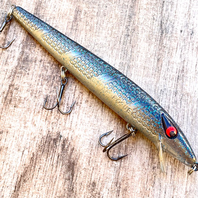 Smithwick Super Rogue Jerkbait Suspending Silver Black  Bass Fishing Lure NEW 5''