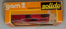 Solido gam2 Porsche 928 Red 1:43 Scale Model Car With Box *Read* Acceptable