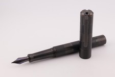 Hublot Geneve Ceramic Ti Black Limited Edition Fountain Pen w/ 18k 750 M Nib