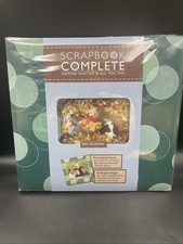 New 12 X 12 Scrapbook Photo Album Kit Just Add Photos 3 Post Green Circles Easy