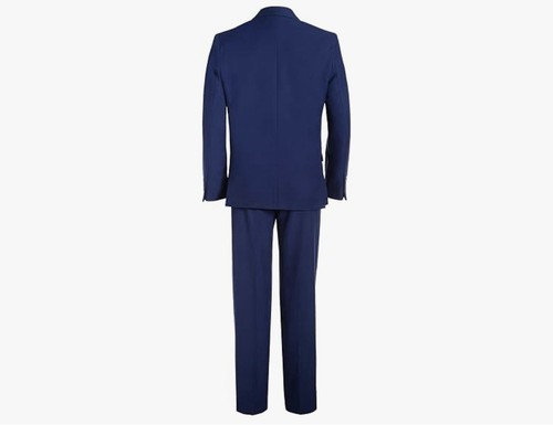 Calvin Klein Boys' 2-Piece Infinity Blue Formal Suit Set Size 18 - Picture 2 of 2