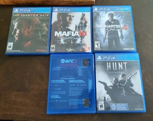 PS4 Game Lot Assorted Games