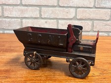 Antique Kenton Cast Iron "Coal" Dump Truck Toy 843 - As-Is