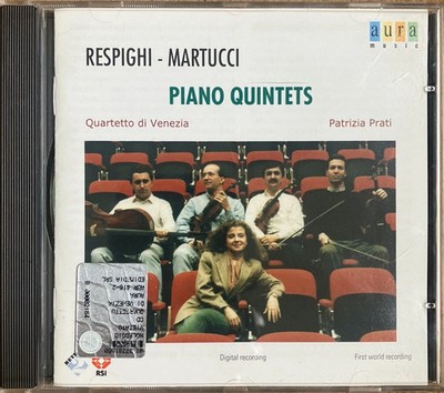 Respighi & Martucci CD Quartetto Di Venezia, Patrizia Prati - Piano New & Sealed