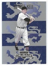 George Kell 2025 Panini Crusade Base Silver Parallel SP #76 Detroit Tigers