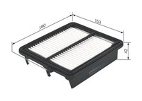 Bosch Luftfilter Fuer Honda F026400224