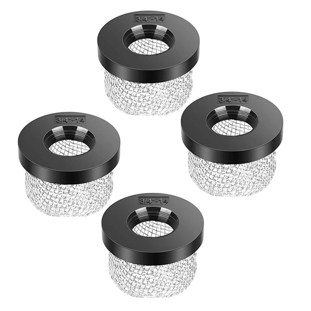4PCS Stainless Steel Mesh Strainer ¾ Inch 14 Screen Strainer Stainless
