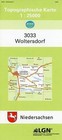 Woltersdorf 1 : 25 000. (TK 3033/N)