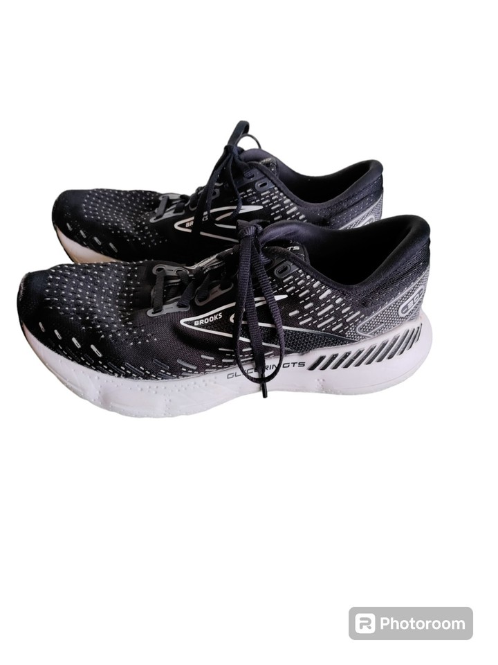 Brooks Glycerin GTS 20 Women's 7.5 Black White Sneakers *Need Insoles