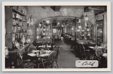 State View~The Cortile~Interior Of The Old World Spot~New York~Vintage Postcard