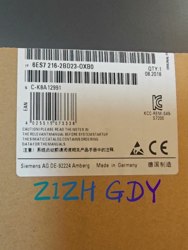 1PCS Brand New Siemens 6ES7216-2BD23-0XB0 PLC Fast Ship