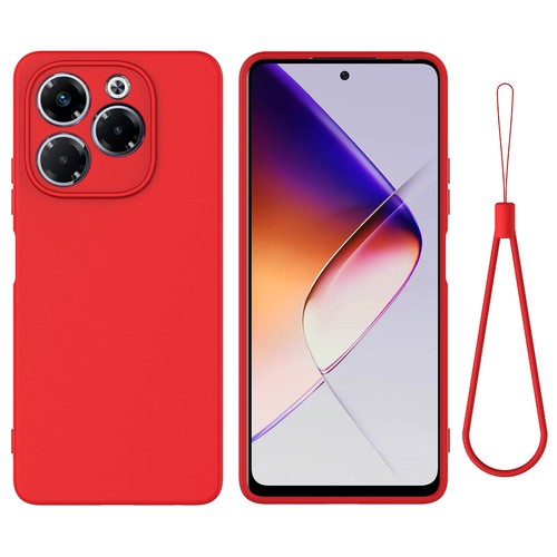 Funda protectora de silicona líquida suave de lujo para Infinix Note 40X 5G - Imagen 2 de 33