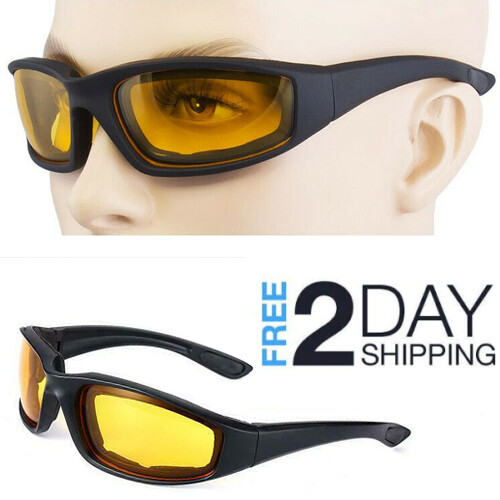 Driving Padded Yellow Motorcycle Riding Cycling Unisex