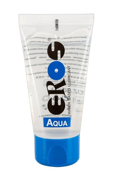 Eros Aqua Gleitgel 200 Ml Gleitmittel Gel Wasserbasis Oral Kondom Gleitcreme-image