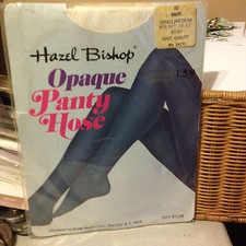 Beautiful  Vintage Hazel Bishop white sm med pantyhose