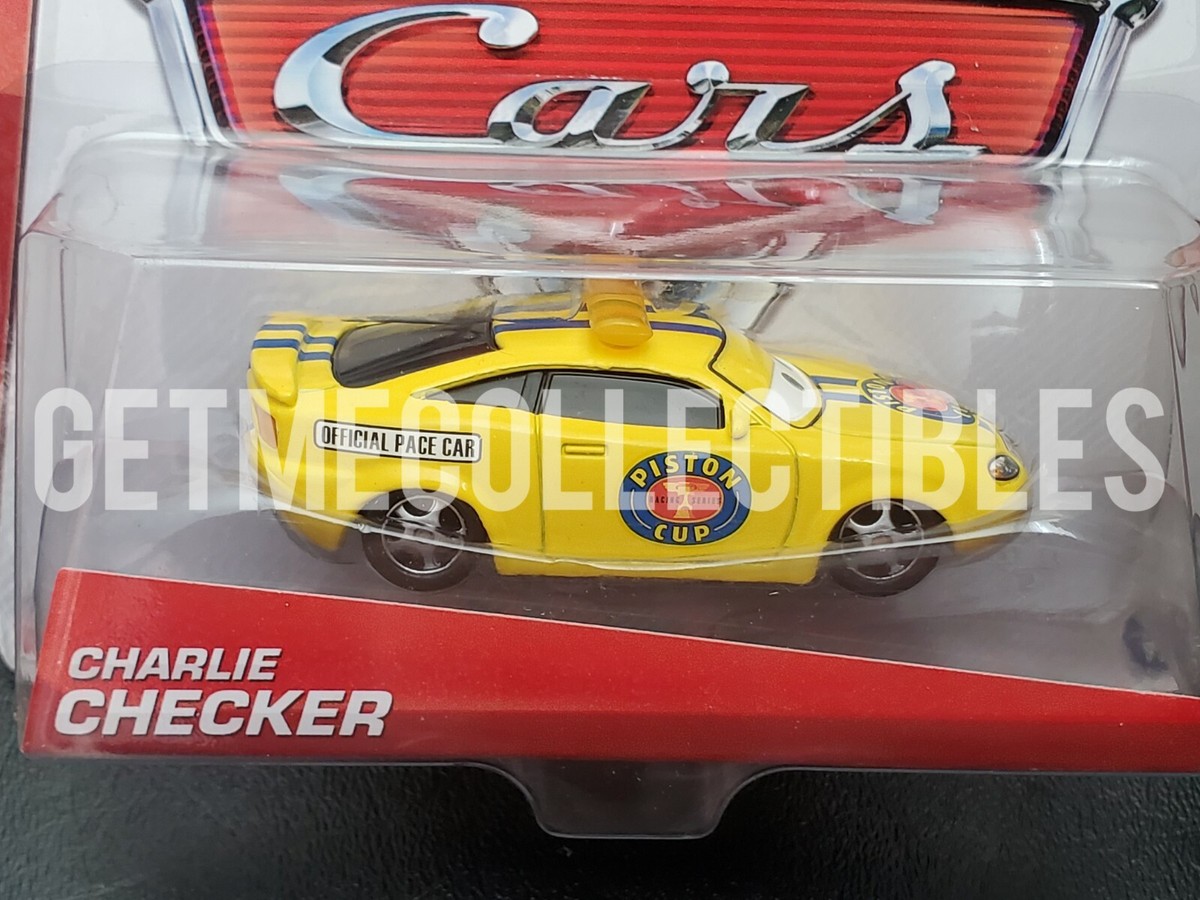 DISNEY PIXAR CARS CHARLIE CHECKER PISTON CUP PACE CAR 2013 SAVE 6