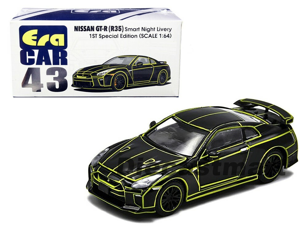 Era Car 1:64 Nissan GT-R R35 Smart Night Livery Black