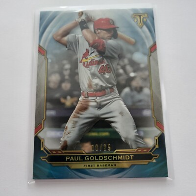 PAUL GOLDSCHMIDT 2019 Topps Triple Threads #8/25