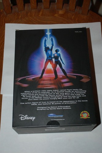 Tron Action Figure-Disney Diamond Select Toys-Missing Base - Picture 5 of 6