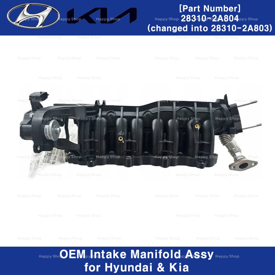283102A804 Genuine OEM Intake Manifold Assy for Hyundai i40 ix35 Kia Sportage - Image 2 of 3