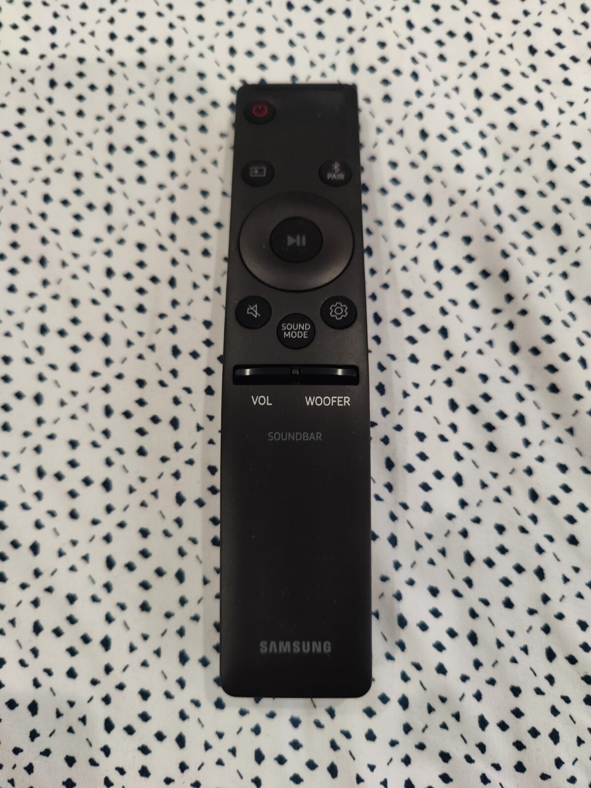 Soundbar Remote for Samsung Sound Bar Home Theater Audio (AH59-02767A)-image