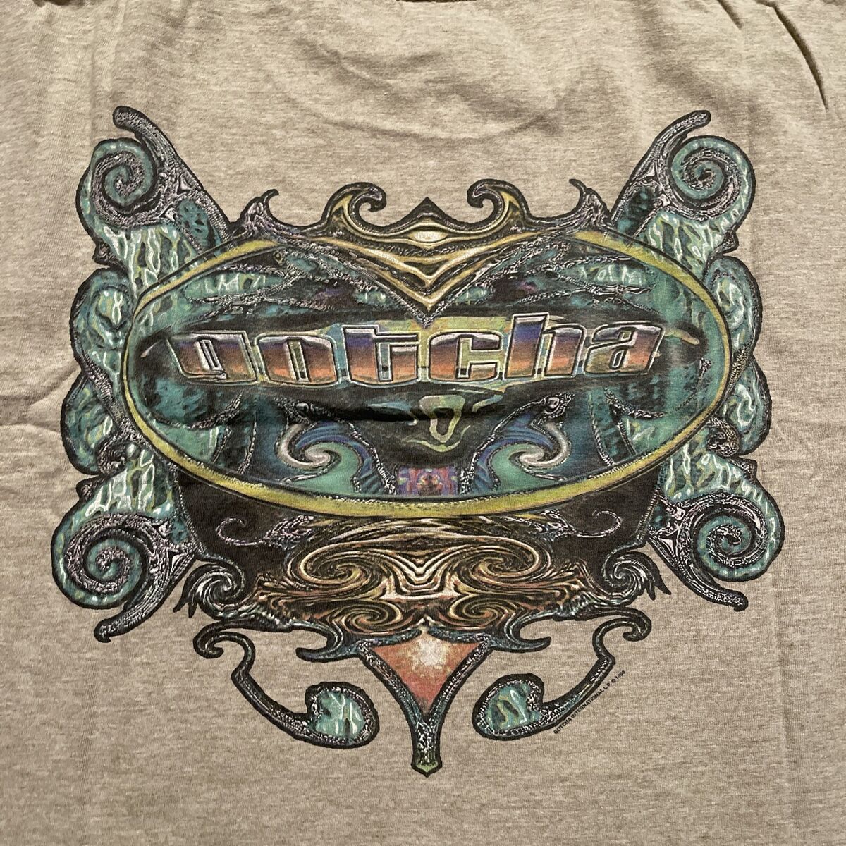 VTG Gotcha T Shirt Late 90s Y2K Cyber Surf Skate Street USA VTG Gotcha T Shirt Late 90s Y2K Cyber Surf Skate Street USA