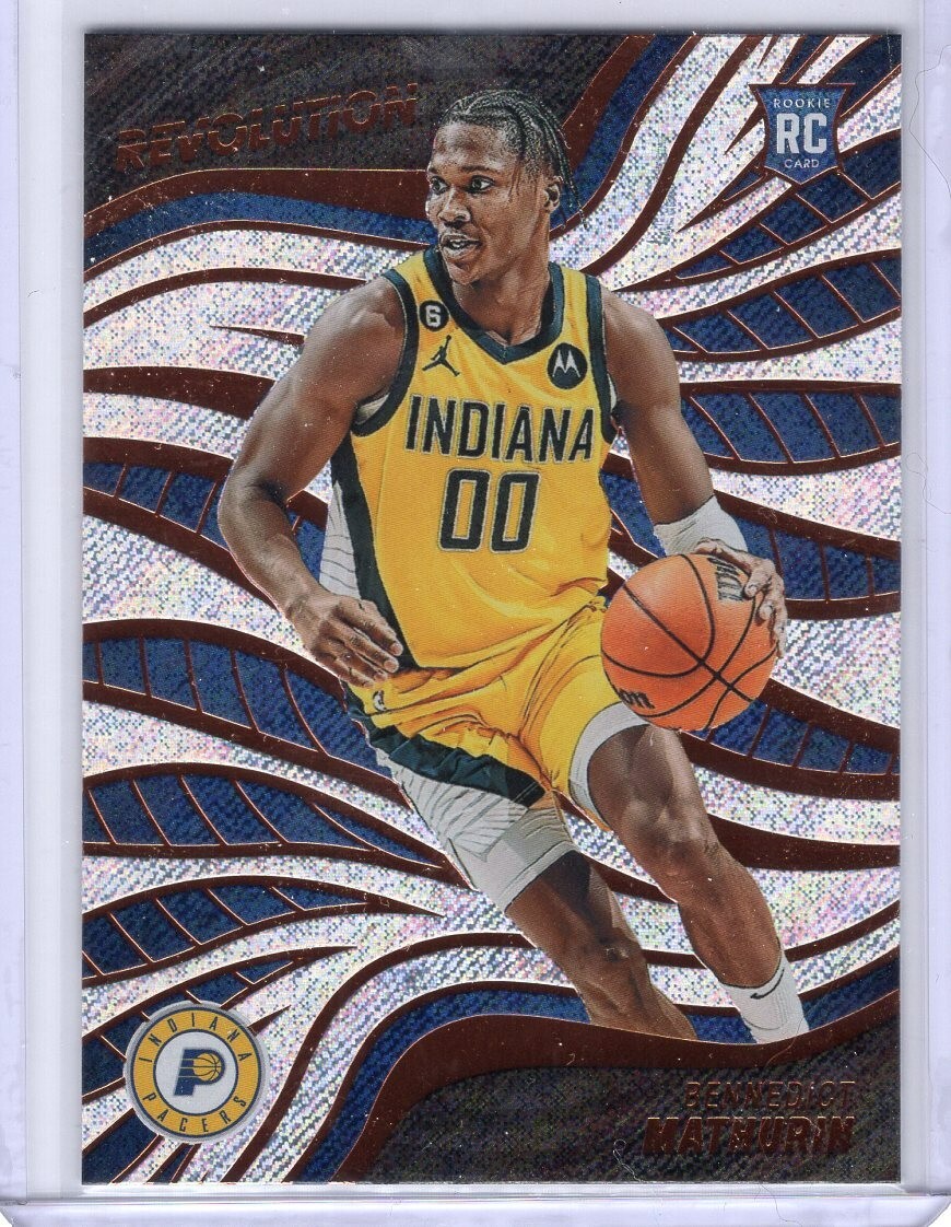 2022-23 Panini Revolution Benedict Mathurin #126 Rookie Indiana Pacers