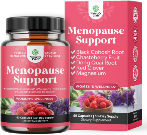 Complete Herbal Menopause Supplement for Women - 60 Count (Pack of 1)