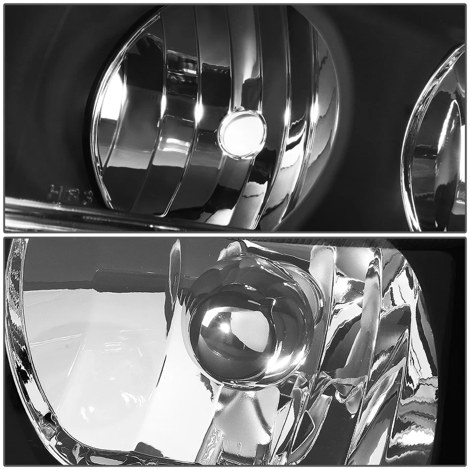 PARA JEEP GRAND CHEROKEE 1999-2004 WJ LAREDO LIMITED FAROS NEGROS TRANSPARENTES 4X4 Foto 3 de 4