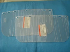 (LOT OF 2 ) Bullard 840M Visor,Clear,Bullard Bracket