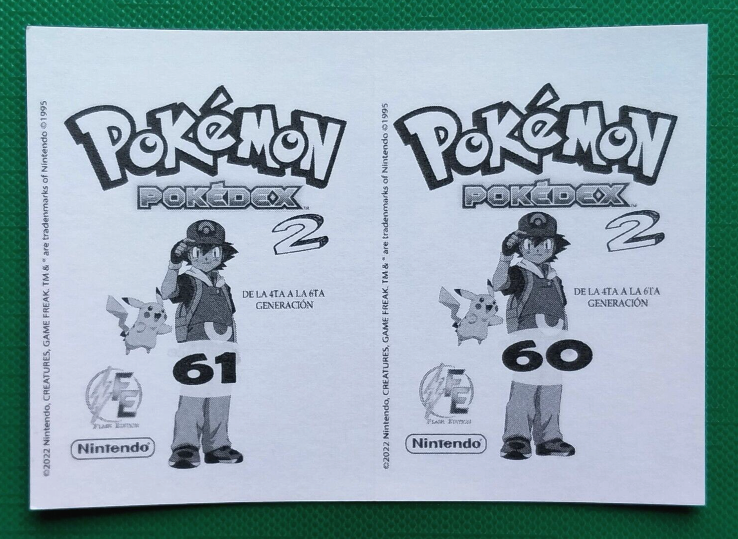 POKEMON HOENN & SINNOH Sticker MC #180 RIOLU South America Edition PERU  2022