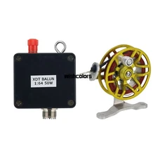 End Fed Antenna Field SDR HF Antenna 50W 1:64 Balun 6-Band 1.8-50Mhz 1.8Mhz 7Mhz