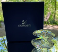 SWAROVSKI Crystal Shell with Pearl Figurine (#14389) Mint w Box