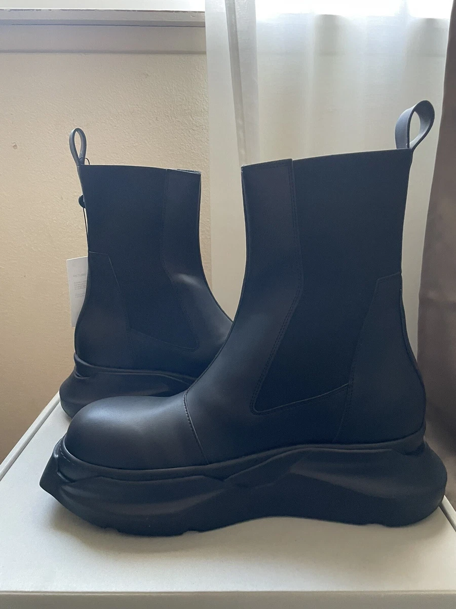 Rick Owens DRKSHDW Abstract Beatle Boots Size 45/ US 12 | eBay