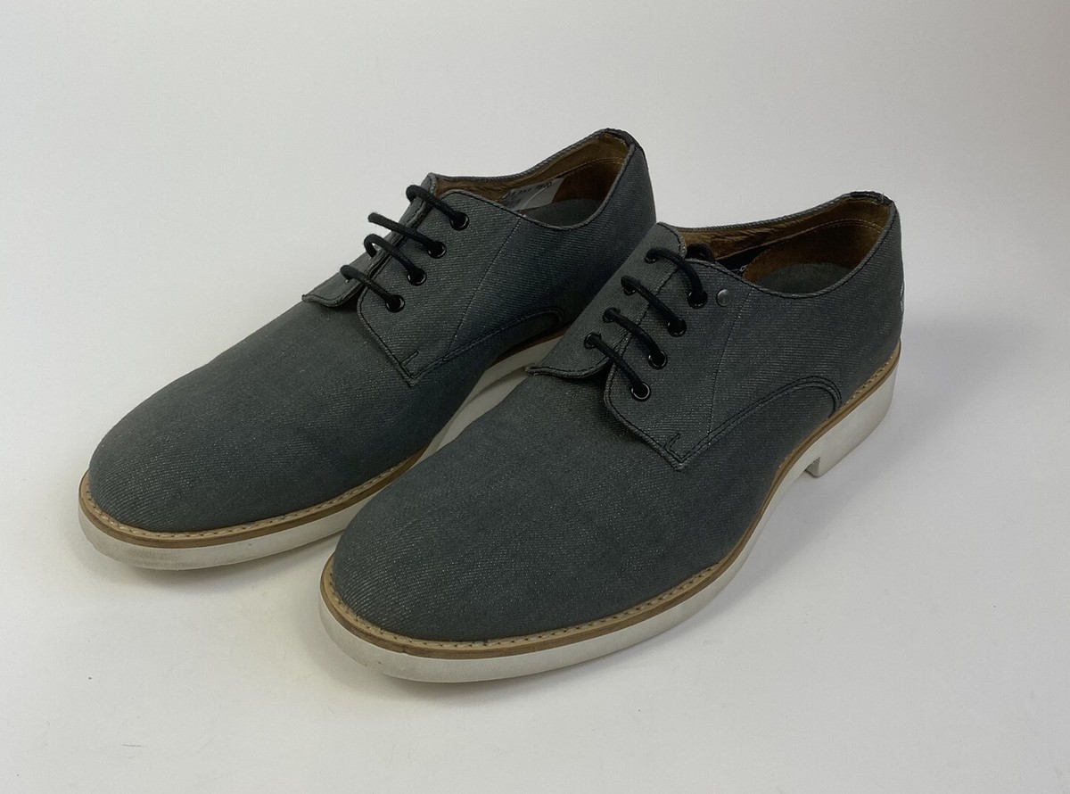 G-Star Raw Mens Size 8 US 41 EUR Grey Denim Oxford Style  display picture 2