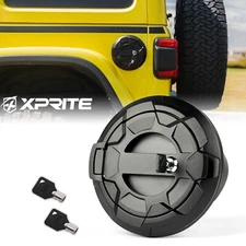 Gas Tank Cap Cover Fuel Filler Door With Lock Key for JEEP Wrangler JL 2018-2024