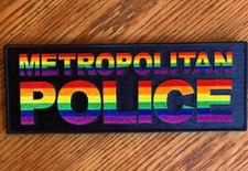Dc Police Pride Back Patch