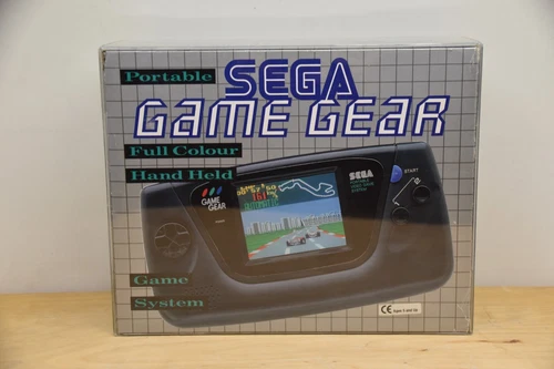 Original Sega Game Gear Portable Console Complete Like NEW for Collectors with Original Packaging