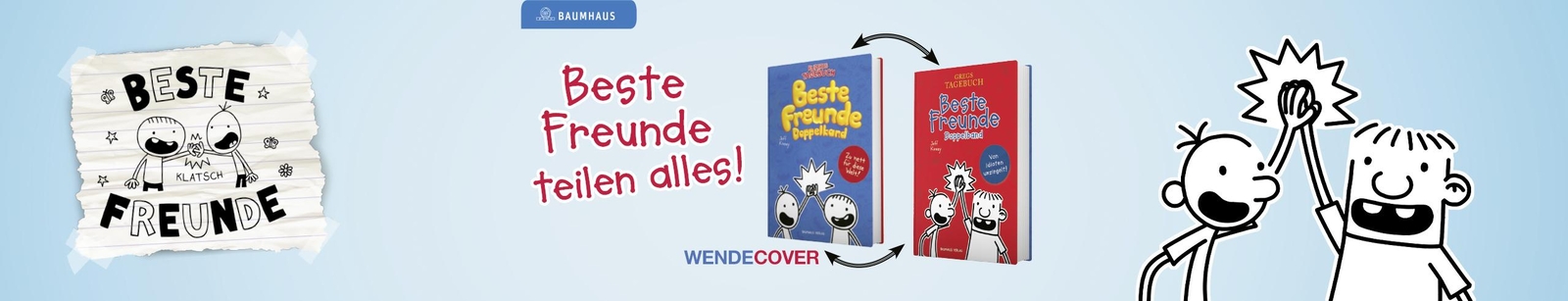 Thumbnail - Gregs Tagebuch & Ruperts Tagebuch - Beste Freunde (doppelband), Jeff