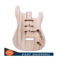 Electric Guitar Body Blank Wood Replacement SSH Paulownia Guitar Part Unfinished