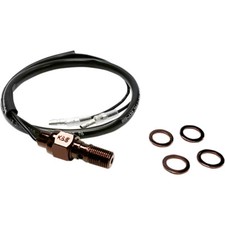 K&S Technologies Hydraulic Brake Light Switch - 1.25 mm - Black | 12-0010B